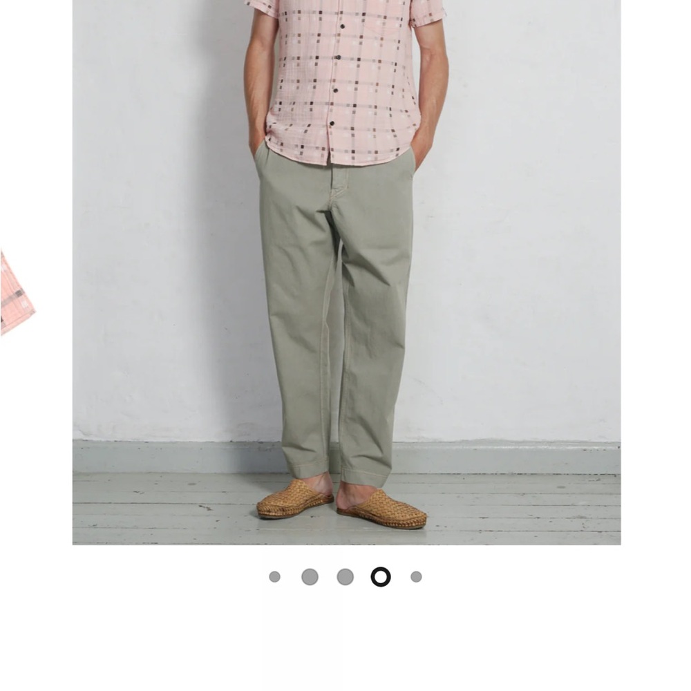 Hansen garments Pink Plaid Button-Up Shirt - Picture 7 of 16